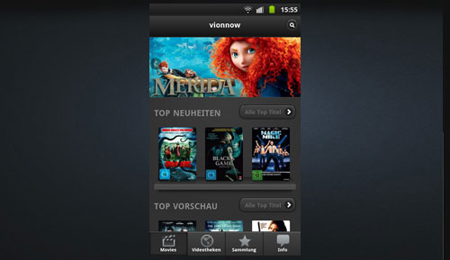 vion/now Videotheken App